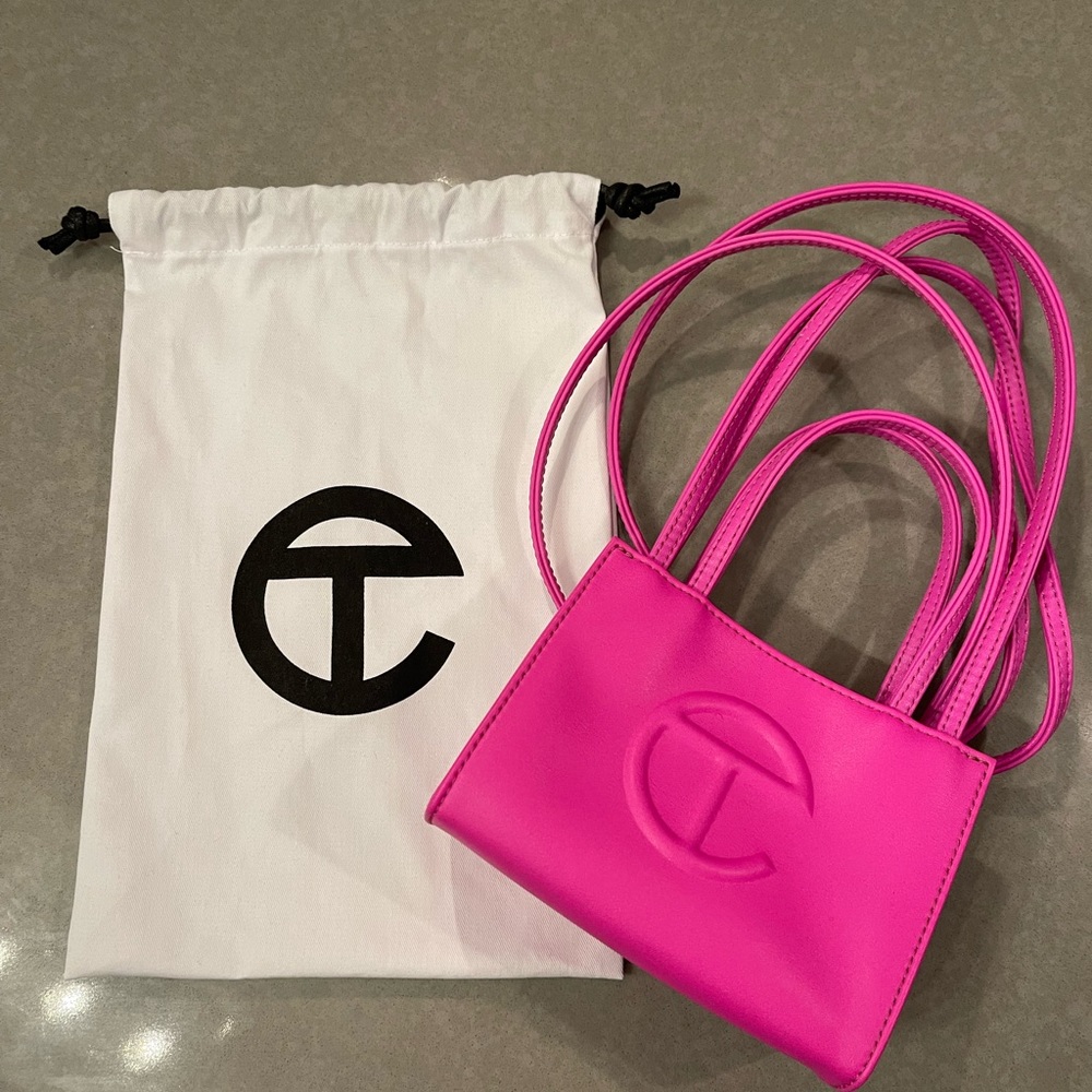 Telfar Small Azalea Shopping Bag Pink